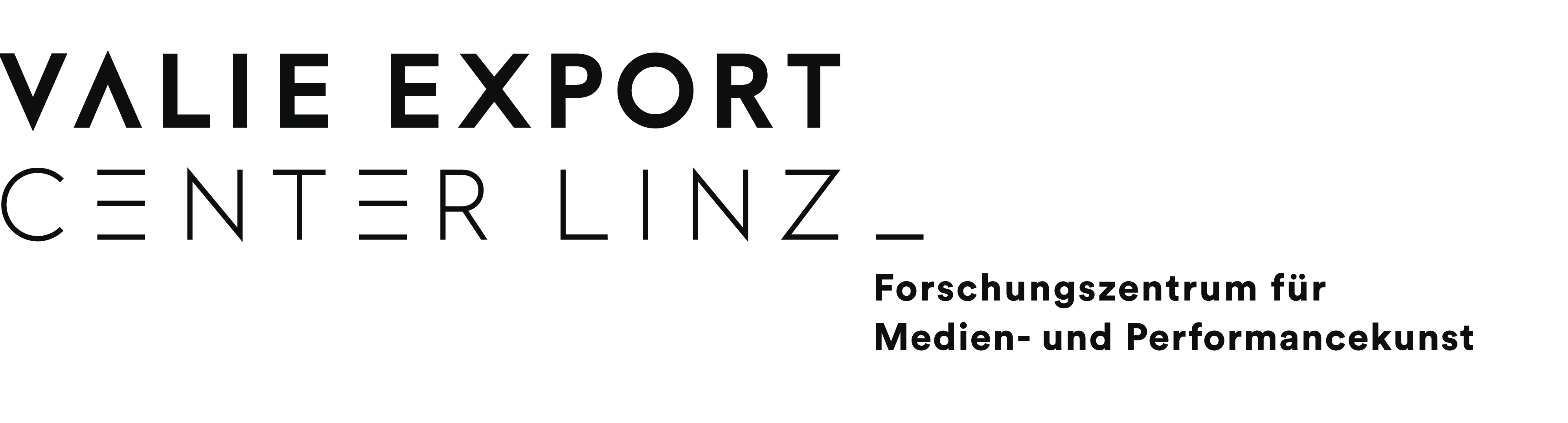 "VALIE EXPORT Center Linz - Logo"