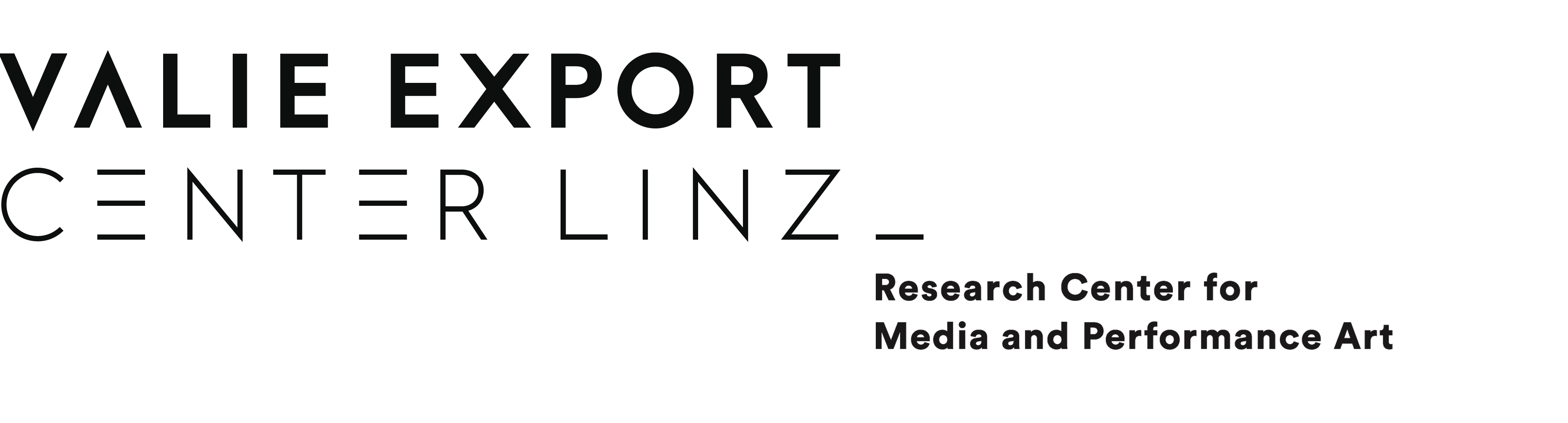 "VALIE EXPORT Center Linz - Logo"