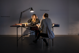 Exhibition view “Cache. Feminist Aesthetics and Archival Processes“, Photo: Violetta Wakolbinger, VALIE EXPORT Center / Lentos Kunstmuseum Linz, 2024/25 Exhibition view “Cache. Feminist Aesthetics and Archival Processes“, Photo: Violetta Wakolbinger, VALIE EXPORT Center / Lentos Kunstmuseum Linz, 2024/25