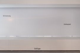 Exhibition view “Cache. Feminist Aesthetics and Archival Processes“, Photo: Violetta Wakolbinger, VALIE EXPORT Center / Lentos Kunstmuseum Linz, 2024/25