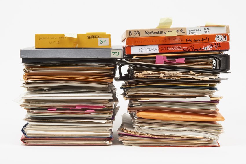 archival material VALIE EXPORT Center Linz Photo Reinhard Haider 2017 archival material VALIE EXPORT Center Linz Photo Reinhard Haider 2017