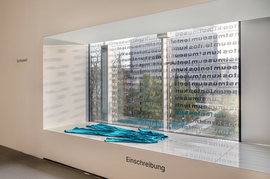 Exhibition view “Cache. Feminist Aesthetics and Archival Processes“, Photo: Violetta Wakolbinger, VALIE EXPORT Center / Lentos Kunstmuseum Linz, 2024/25