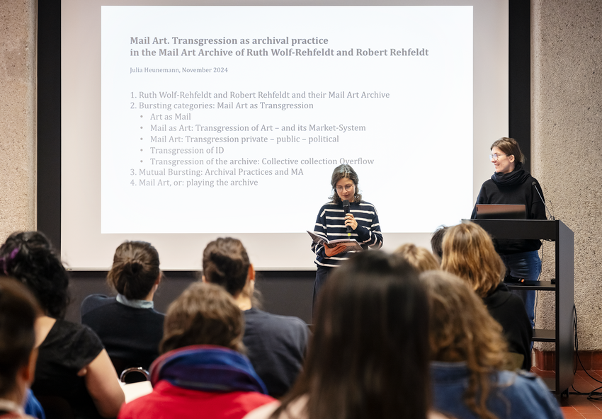 Workshop „ARTISTS’ ARCHIVES: DOCUMENTS AND DOMICILES OF ARTISTIC PRACTICES“, Photo: Violetta Wakolbinger, VALIE EXPORT Center 2024