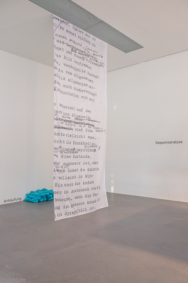 exhibition view “Cache. FEMINIST AESTHETICS AND ARCHIVAL PROCESSES“, Photo: Violetta Wakolbinger, VALIE EXPORT Center / Lentos Kunstmuseum Linz, 2024/25