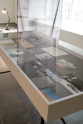 exhibition view “Cache. FEMINIST AESTHETICS AND ARCHIVAL PROCESSES“, Photo: Violetta Wakolbinger, VALIE EXPORT Center / Lentos Kunstmuseum Linz, 2024/25