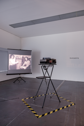exhibition view “Cache. FEMINIST AESTHETICS AND ARCHIVAL PROCESSES“, Photo: Violetta Wakolbinger, VALIE EXPORT Center / Lentos Kunstmuseum Linz, 2024/25
