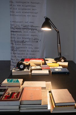 exhibition view “Cache. FEMINIST AESTHETICS AND ARCHIVAL PROCESSES“, Photo: Violetta Wakolbinger, VALIE EXPORT Center / Lentos Kunstmuseum Linz, 2024/25